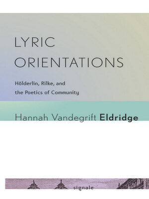 cover image of Lyric Orientations